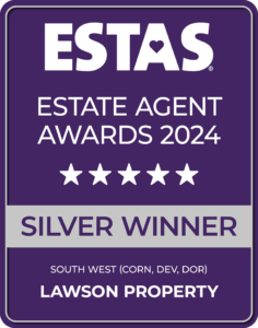 ESTAS - Estate agent awards 2024 silver winner - lawson property badge